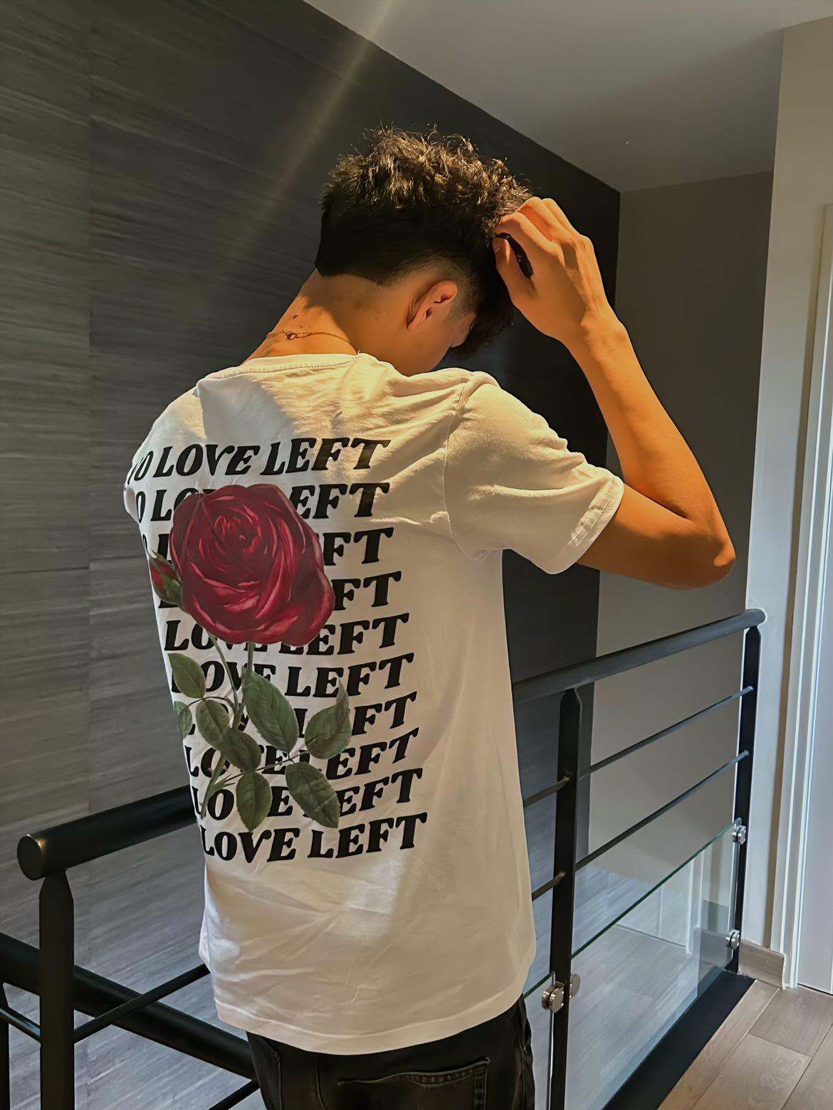 T-shirt Rose Dos
