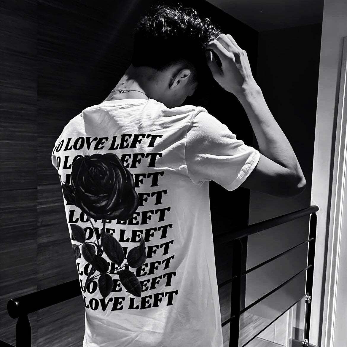 T-shirt Rose Dos