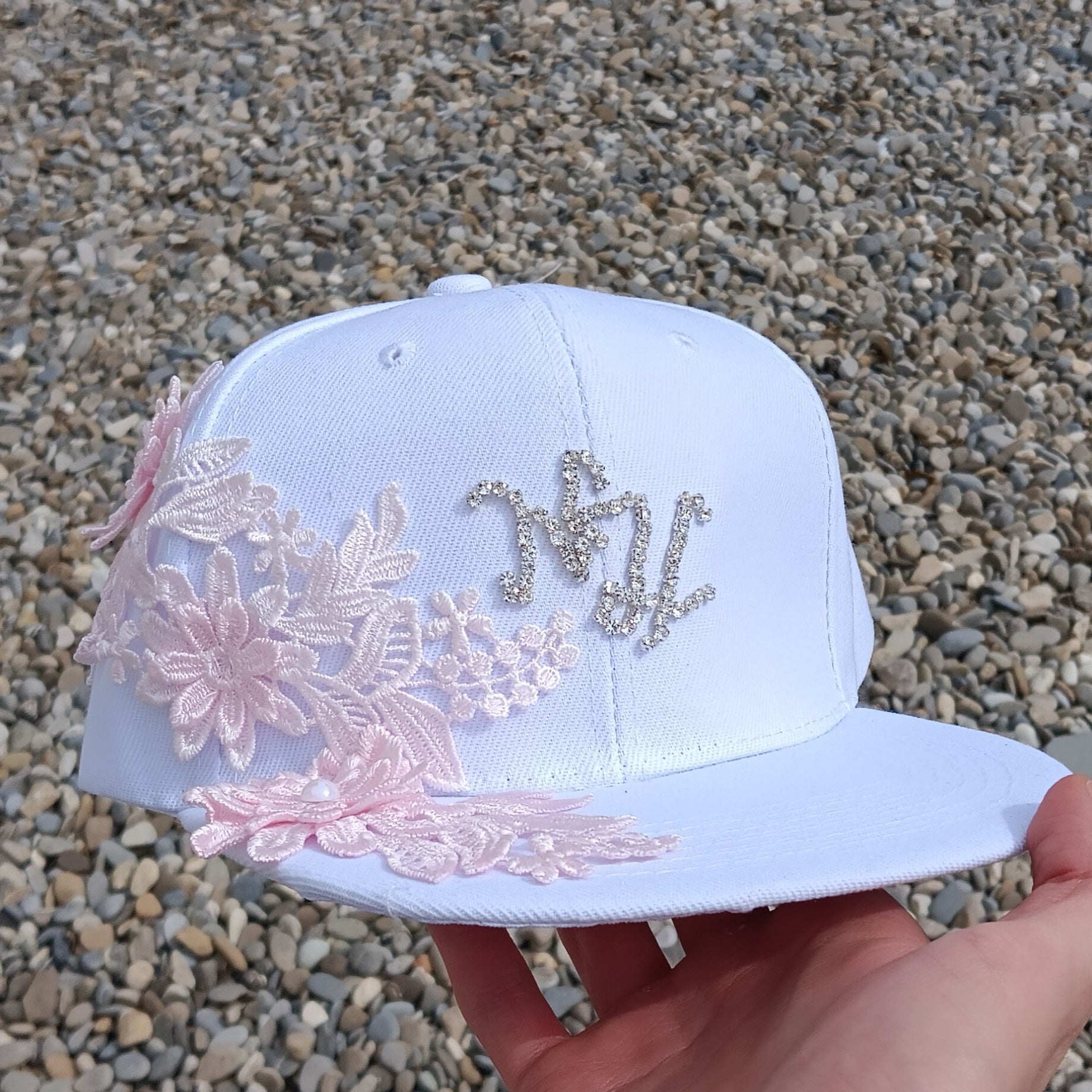 Casquette à fleur