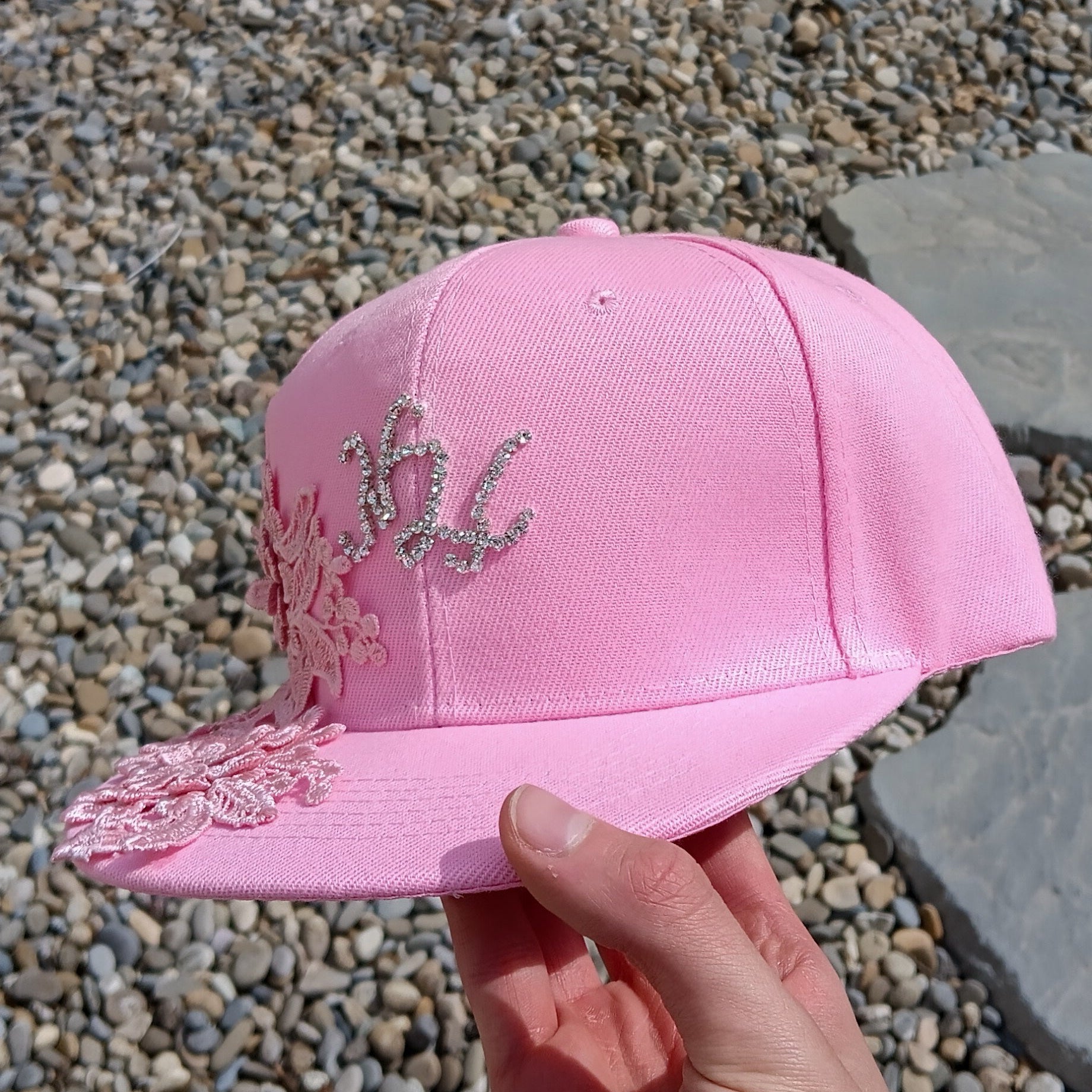 Casquette à fleur