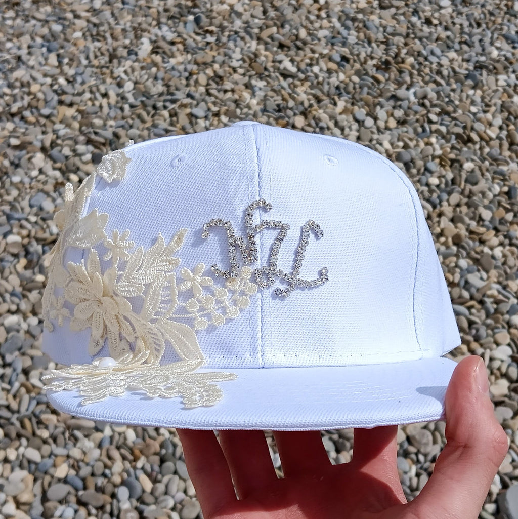 Casquette à fleur