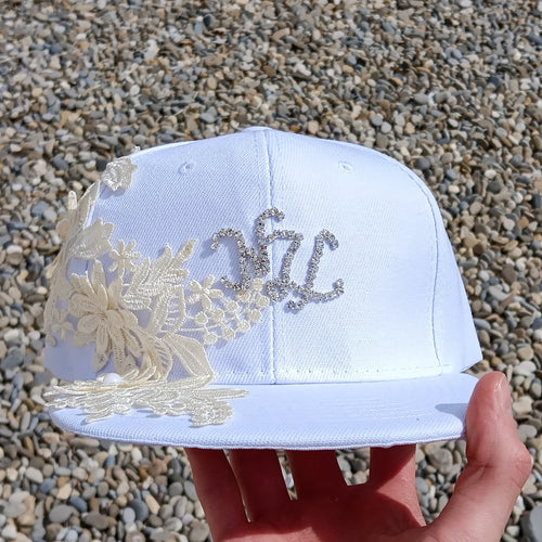 Casquette à fleur