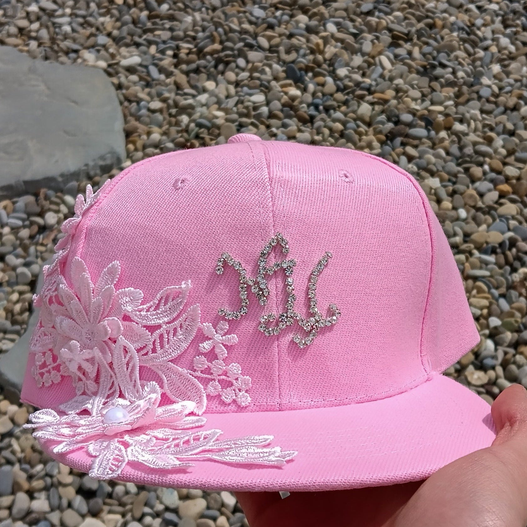 Casquette à fleur