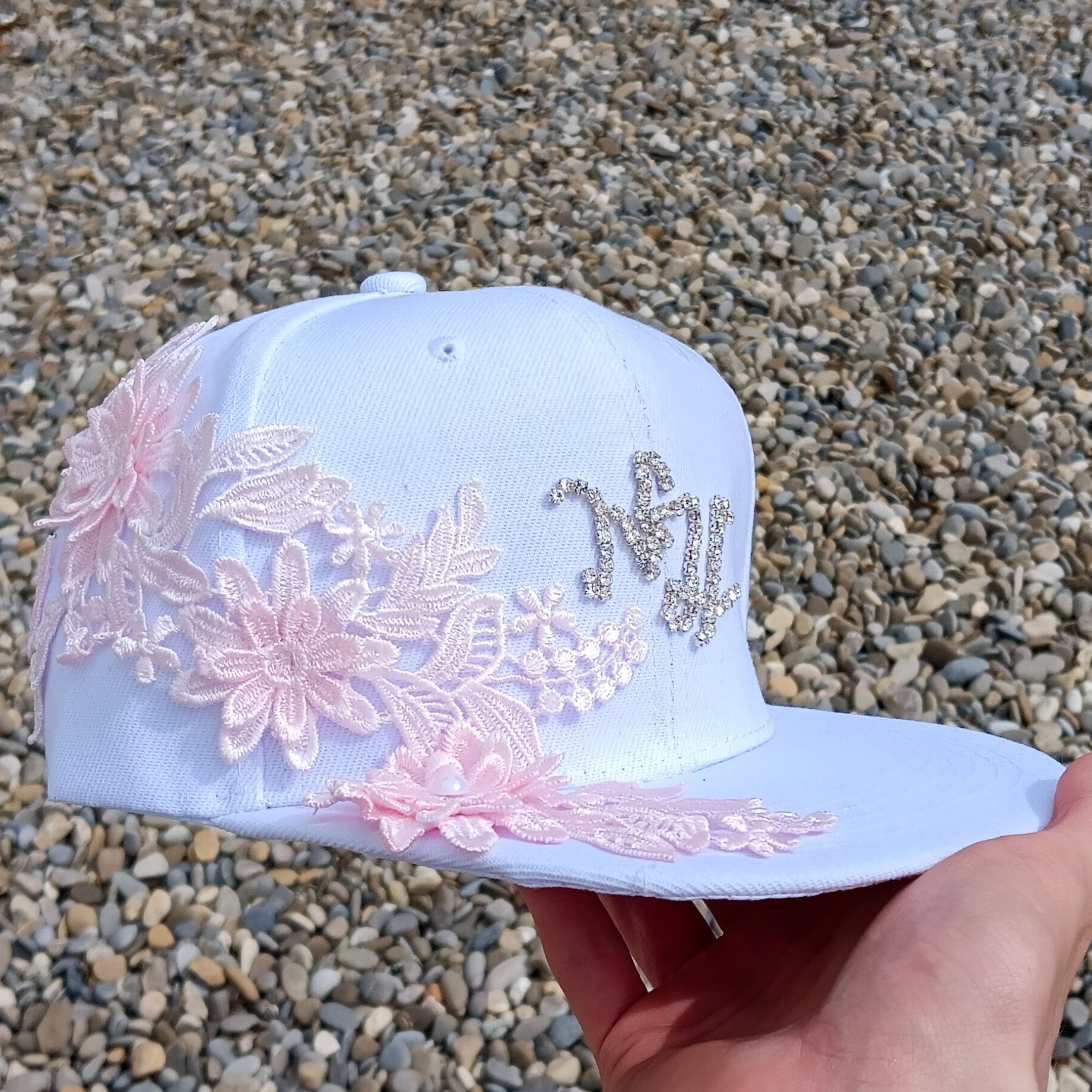 Casquette à fleur